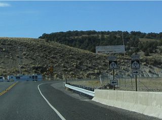 The U.S. 89 shields were erroneously replaced with Utah 89 shields in both this shield assembly and the assembly used on northbound U.S. 89 approaching Utah 12 east. There is no end shield, and it appears that the Utah Scenic Byway shield was removed from beneath the Utah 89 shield.