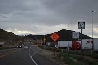 Utah State Route 17 south at 1700 North in Toquerville Utah State Route 17 south at 1700 North in Toquerville