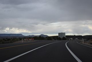 The future intersection with Pond Hill Road.