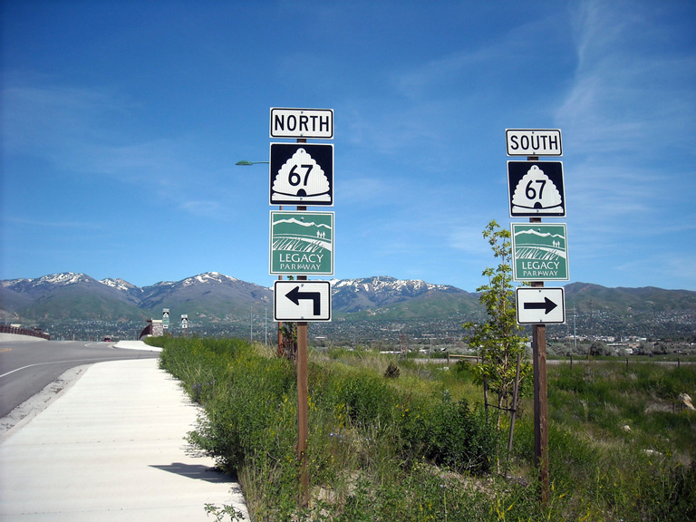 500 South east at SR 67/Legacy Parkway - Woods Cross, UT