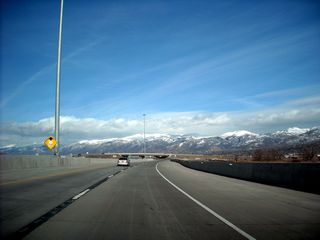 Utah 67 north after Legacy Parkway separates from Interstate 215 via a left exit.