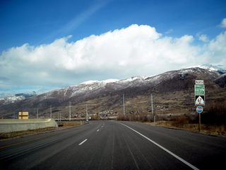 A Utah 67 north route marker is posted soon thereafter.