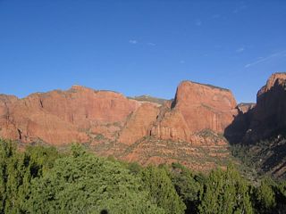 Views of Kolob Canyons as seen from various turn-offs and vantage points in the park.