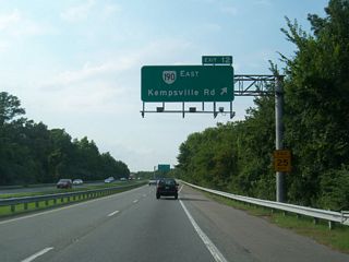 Exit 12 was added after 2001. Previously there was no direct access to SR 190 (Kempsville Road) from the Great Bridge Bypass northbound.