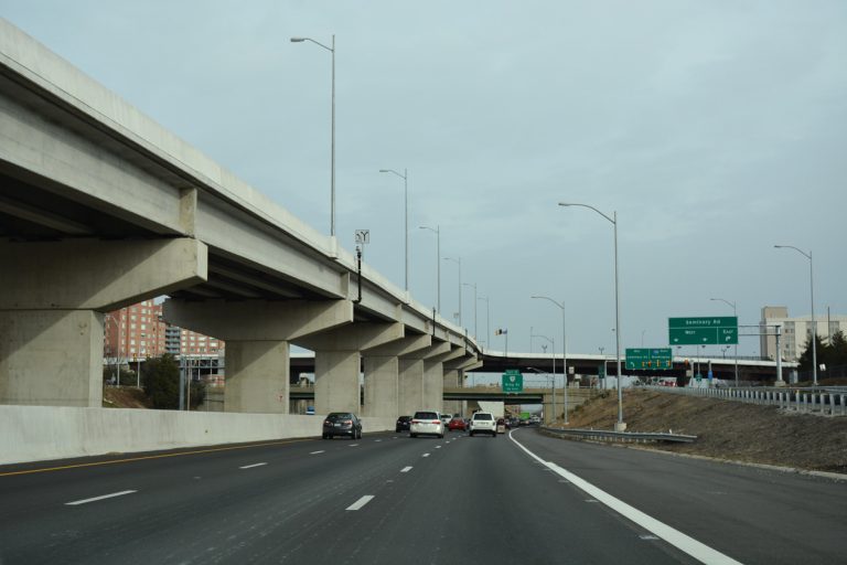 I-395 at Seminiary Road in Alexandria, VA