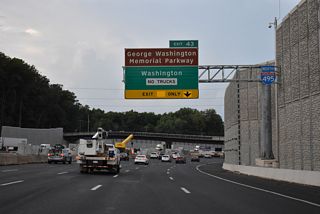 The I-495 Express Lanes Extension opened to traffic on November 22, 2025 northward to Exit 43 and George Washington Memorial Parkway.