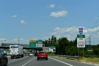 Like all other Northern Virginia area Express Lanes, the I-66 Express Lanes use all electronic toll (AET) collection.