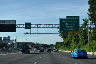 There is no direct access to U.S. 29 (Lee Highway) from Interstate 495 south. Motorists are directed to use Exit 50 A for the arterial as well.