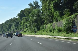The last southbound shield posted for I-495 before the overlap with Interstate 95 north to Alexandria.