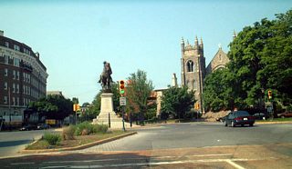 Major General James Ewell Brown Stuart fought many battles in the Civil War, and his statue was unveiled on May 30, 1907.