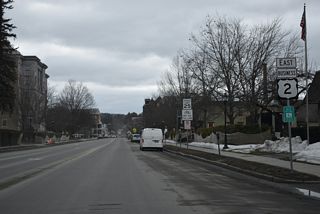 U.S. 2 Business east and Vermont Route 12 south in Downtown Montpelier