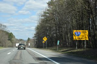 An end sign for Interstate 189 was installed by 2011 at milepost 0.6.
