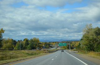 2025/26 construction rebuilds the previously unused roadway of I-189 west as part of Champlain Parkway leading north to Lakeside Avenue.