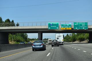 East of Interstate 205, NE 134th Street becomes NE Salmon Creek Avenue north to the Washington State University (WSU) Vancouver campus. NE 134th Street west becomes Tenney Road ahead of NE 139th Street.