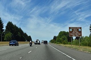 Spirit Lake Memorial Highway (SR 504) is the most tourist-friendly route to Mount Saint Helens National Volcanic Monument.