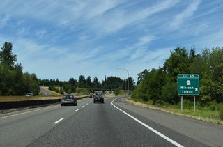 SR 505 travels 19.29 miles overall from SR 504 to the intersection of Walnut and Kerron Streets in Winlock.