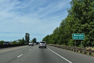 Beginning at Exit 81 in Centralia, SR 507 runs north to the city of Bucoda.