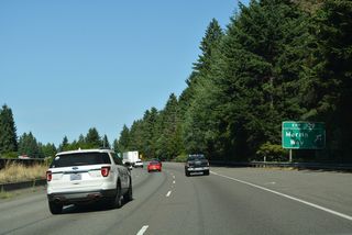 Martin Way continues east from Exit 109 between the campus of Saint Martin's University and Martin Village shopping center in Lacey to the census designated place of Tanglewilde.