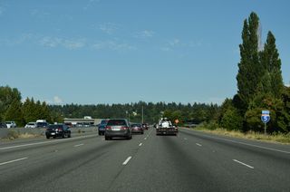 Part of the Puget Sound Gateway Program constructs a new freeway joining SR 509 with Interstate 5 from the north and with SR 167 to the south. Work on the final two miles of SR 509 got underway in 2024 and runs through 2029. The last of the three stages building SR 167 is scheduled to open in 2029 (WSDOT, 2025).