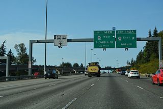 SR 18 is a freeway for all but seven miles of the route east of Hobart to I-90. Costing $655 million, the SR 18, Issaquah Hobart Rd to Deep Creek Vicinity – Widening & Fiber project underway from 2018-32 widens a five mile section of SR 18 between Issaquah-Hobart Road and Deep Creek. This is not an upgrade to freeway standards due to a RIRO intersection at Tiger Mountain Summit (WSDOT, 2025).
