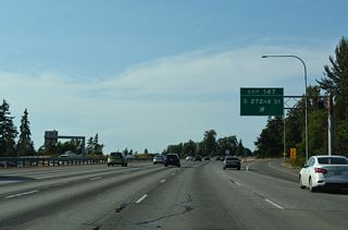 S 272nd Street runs along the Kent and Federal Way city line west to SR 99 (Pacific Highway) at Woodmont Beach, south of Saltwater State Park. Eastward, the four lane boulevard continues to Star Lake and S 277th Street to SR 167 near Thomas.