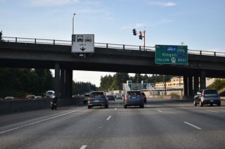 SR 104 is one of a handful of state routes that utilize ferry crossings of Puget Sound to make connections. SR 104 continues west from Edmonds via ferry to Kingston in Kitsap County.