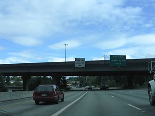 Interstate 5 enters unincorporated Snohomish County within the multi level interchange at Exit 182. 164th Street SW meets the freeway next at a six-ramp parclo interchange (Exit 183).