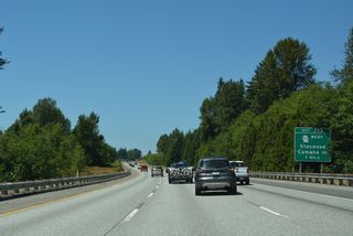 A 10.09 mile long highway west through the city of Stanwood to Terrys Corner, SR 532 constitutes one of two routes to Island County from the Washington mainland.