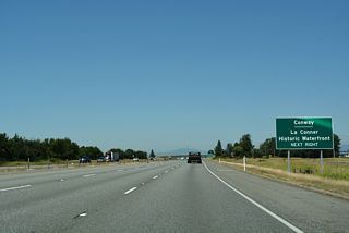Conway is a census designated place along the South Fork of the Skagit River across from Fir Island. The town of La Conner lies northwest of Pleasant Ridge along Snohomish Channel, ten miles from Interstate 5 at Exit 221.