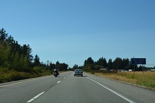 The final facility along Interstate 5 north, the Custer Rest Area follows mile marker 267.