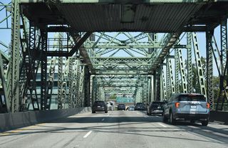 The Interstate Bridge stretches 3,538 feet across the Columbia River at a maximum height of 72 feet above the Columbia River. The northbound bridge opened to traffic in 1917. The southbound crossing opened on July 1, 1958, and both spans were tolled until 1966 construction costs were recovered ("Interstate Bridge", 2025, July 20).