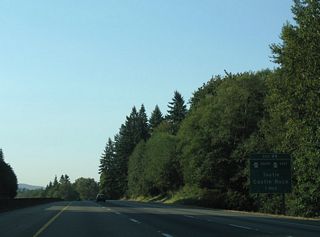 SR 504 extends east to the small town of Toutle and the Johnston Ridge Observatory, five miles north of the volcano's crater. Mount Saint Helens is currently active and periodically produces small eruptions of steam and ash.