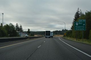 SR 508 stretches 32.84 miles east from I-5/U.S. 12 at Napavine to Onalaska, Cinebar, and SR 7 at Morton.