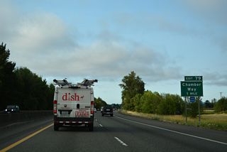 Exit 79 to Chamber Way is the first of three for Chehalis from I-5/U.S. 12 south. Named Chamber of Commerce Way for the Twin Cities Chamber of Commerce (Bozanich, n.d.), Chamber Way connects I-5/U.S. 12 with the Twin City Town Center West retail center next to Chehalis-Centralia Airport (CLS) and National Avenue (Historic U.S. 99).