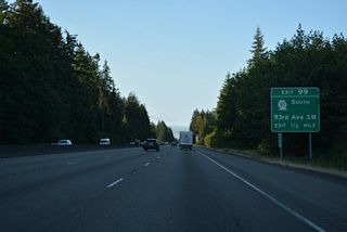 Comprising a 7.67 mile long loop, SR 121 follows 93rd Avenue east from Exit 99 in south Tumwater to Tilley Road south ahead of South Union.