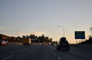 Adjacent construction at the Sprague Avenue interchange replaced the Nalley Valley Viaduct built in 1971 and rebuilt the exchange to accommodate a wider freeway and HOV facilities (WSDOT, 2022).