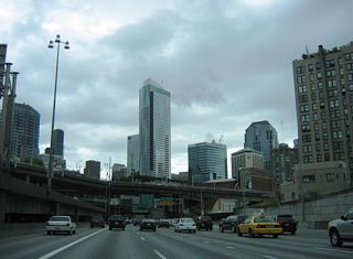 Boren Avenue and Pine Street intersect directly above Interstate 5 next.