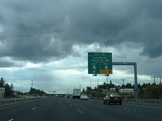 SR 524 connects Interstate 5 with Locust Way south to the city of Brier and Edmonds Community College west of SR 99.