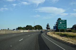 Beginning in Everett, U.S. 2 travels east from Exit 194 to Snohomish, Monroe and U.S. 97 at Wenatchee. The 2,119 mile long highway joins the Pacific Northwest with the northern Great Plains and the Upper Peninsula of Michigan. U.S. 2 ends in St. Ignace, Michigan at Interstate 75.