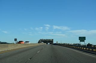 Crossing the Skagit River on a steel truss bridge, Interstate 5 leaves Burlington and enters the county seat of Mount Vernon.