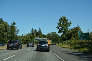 Beginning at Interstate 5, SR 542 travels 9.98 miles east to SR 9 at Nugents Corner, west of the Nooksack Indian Reservation.