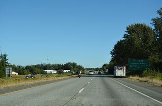 Interstate 5 passes just east of Bellingham International Airport (BLI) through northwestern reaches of Bellingham. Exit 258 provides access to the airport via Bakerview Road west to Airport Drive in one mile.