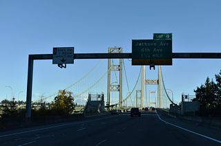 Forthcoming Exit 4 constitutes a parclo interchange linking SR 16 with Jackson Avenue at N 10th Street.