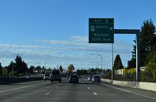  SR 163 travels 3.37 miles to the WSDOT Ferry terminal to Vashon Island.