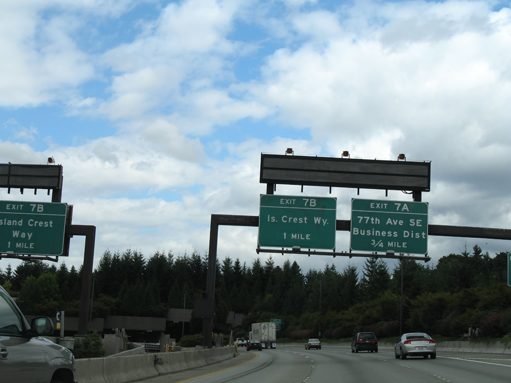 Interstate 90 East Seattle To Bellevue Aaroads Washington