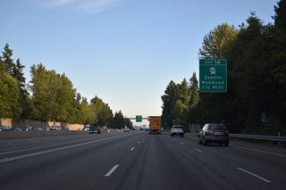 SR 520 stretches 12.82 miles between I-5 in Seattle and SR 202 in Redmond.