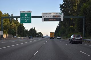 SR 520 previously crossed the Evergreen Point Floating Bridge, an outdated and narrow span over Lake Washington opened in 1963. Road work along SR 520 widened the freeway to the east and completely rebuilt the corridor westward with a new floating bridge and several cut and cover tunnels.