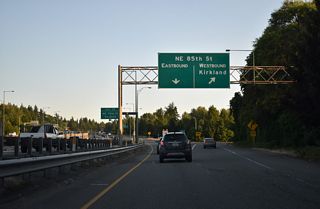 NE 85th Street west of I-405 was also once part of SR 908. The western section was decommissioned in 1992 (AARoads Wiki, 2023). SR 908 followed Central Way west from NE 85th Street to Lake Street and Lake Washington Boulevard NE south.