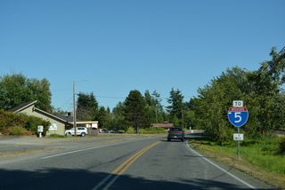 0.9 miles from Interstate 5 on SR 548 (Peace Portal Drive) south at Mitchell Avenue.