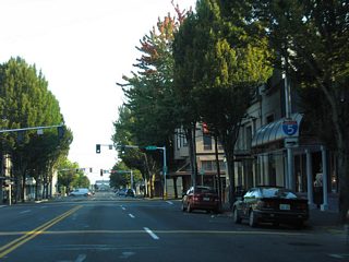 4th Avenue leads east from Capitol Way and Downtown Olympia to Plum Street south to Interstate 5 at Exit 105 or Pacific Avenue east to Exit 107.